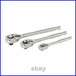 Silverline Mechanics Spanner & Socket Set Metric AF Torx Imperial Tool Kit 90 Pc