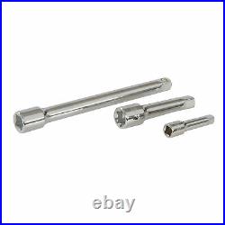 Silverline Mechanics Spanner & Socket Set Metric AF Torx Imperial Tool Kit 90 Pc