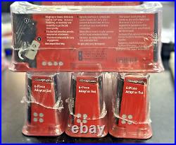 Snap-On 1206GS 6 Pc Combination Square Drive Adaptor Set