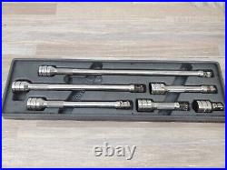 Snap On 206AFXWP 3/8 Drive Wobble Plus 6pc Extension Set With Tray