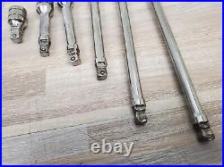 Snap On 206AFXWP 3/8 Drive Wobble Plus 6pc Extension Set With Tray