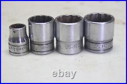 Snap On 3/8 Inch Drive Socket Lot 25 Pieces All Different