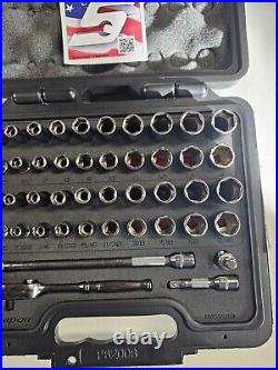 Snap On 44 Piece 1/4 Drive Metric & SAE General Service Socket Set 144TMPBFR