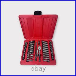Snap On 44 Piece 1/4 Drive Metric & SAE General Service Socket Set 144TMPB