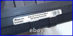 Snap On 44 Piece 1/4 Metric & SAE General Service Socket Set 144TMPBFR SS203505 Snap On 44 Piece 1/4 Metric & SAE General Service Socket Set 144TMPBFR SS203505