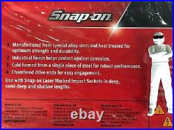 Snap On 4-Piece 1/2dr Impact Extension Bar & Universal Joint UJ Set 304IMX NEW
