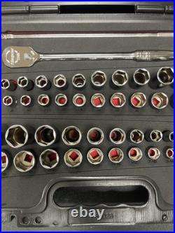Snap-On 51 PIECE 3/8 DRIVE 6 POINT METRIC SAE GENERAL SERVICE SET SS203507