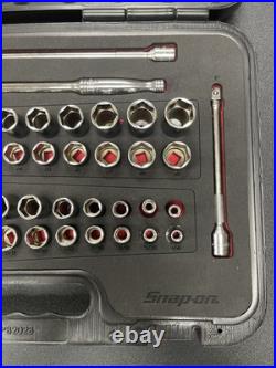 Snap-On 51 PIECE 3/8 DRIVE 6 POINT METRIC SAE GENERAL SERVICE SET SS203507