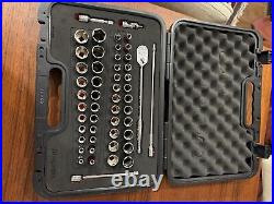 Snap-On 51pc 3/8 Drive 6pt Metric/SAE General Service Set 251FSMBFR