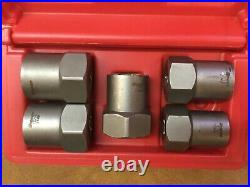 Snap-On BEX5B Bolt Extractor Set Used 3/4- 1 19MM-24MM