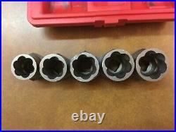 Snap-On BEX5B Bolt Extractor Set Used 3/4- 1 19MM-24MM