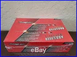 Snap On Combination Drive Metric Standard And SAE ball Hex Bit Socket Set new