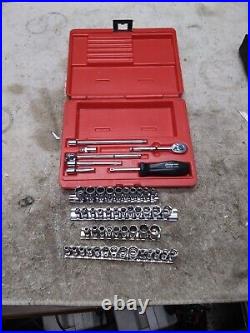 Snap On General Service Set 1/4 Drive With Extras READ