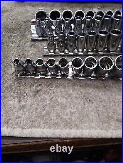 Snap On General Service Set 1/4 Drive With Extras READ