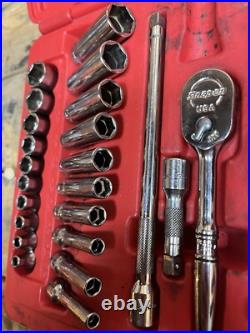 Snap On General Service Set 1/4 Metric SAE 144TMPB
