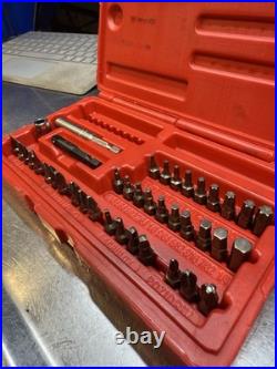 Snap On Master SAE standard Bit Set with Case