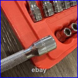 Snap-On PB99 Vintage 1/4 drive socket set -SAE & Metric! With extra 4 extension