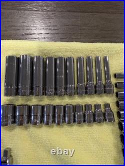 Snap-On PB99 Vintage 1/4 drive socket set -SAE & Metric! With extra 4 extension