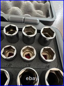 Snap On SS203505 144TMPBFR 44-Piece 1/4 Drive SAE/Metric Socket Set
