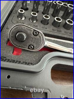 Snap On SS203505 144TMPBFR 44-Piece 1/4 Drive SAE/Metric Socket Set