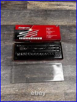 Snap-On Socket Set SAE 17pc 1/2