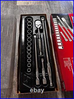 Snap-On Socket Set SAE 17pc 1/2