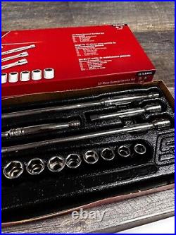 Snap-On Socket Set SAE 17pc 1/2