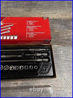 Snap-On Socket Set SAE 17pc 1/2