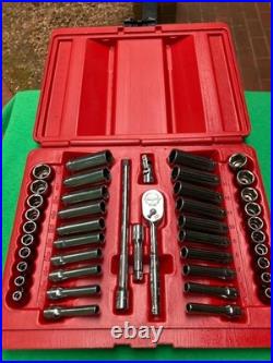 Snap-On Tools 144TMPB General Service Set 44 PC 1/4 Dr with Dual 80 T72 Ratchet
