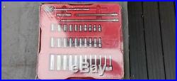 Snap On Tools 1/4 Drive Metric 36 Piece Sae General Service Set