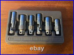 Snap-On Tools 206ESSPKPLG2 6 pc 3/8 Drive Essential #2 Spark Plug Socket Set