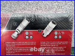 Snap On Tools 206ESSPKPLG2 6pc 3/8 Drive Essential #2 Spark Plug Socket Set NEW