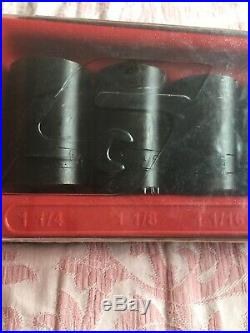 Snap On Tools 312IMS Imperial Impact Sockets 1/2 Drive BNIB Rare 1/2 To 1-1/4