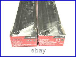 Snap On Tools NEW 44pc 1/4 dr Combination Metric/SAE Shallow & Deep Socket Sets