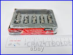 Snap On Tools New 105TUTX 5 pc Stubby Torx T20-T40 Universal Bit Socket Set USA Snap On Tools New 105TUTX 5 pc Stubby Torx T20-T40 Universal Bit Socket Set USA