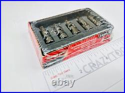 Snap On Tools New 105TUTX 5 pc Stubby Torx T20-T40 Universal Bit Socket Set USA Snap On Tools New 105TUTX 5 pc Stubby Torx T20-T40 Universal Bit Socket Set USA