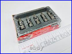 Snap On Tools New 105TUTX 5 pc Stubby Torx T20-T40 Universal Bit Socket Set USA Snap On Tools New 105TUTX 5 pc Stubby Torx T20-T40 Universal Bit Socket Set USA