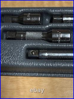 Snap On Tools USA 106BTMX 6 Piece 1/4 Drive Knurled Chrome Socket Extension Set