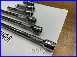 Snap-On Tools USA NEW 6pc 3/8 Drive Wobble PLUS Socket Extension Set 206AFXWP