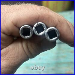 Snap-On USA 1/4 Drive 11,6,2 Knurled Locking Extension TMXKL110A, L60A, L2