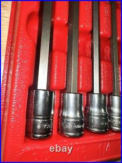 Snap-onT 3/8 drive SAE 206EFABL Ball End Hex Socket Driver LONG Shank