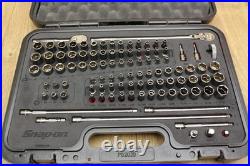 Snap-on 100pc 1/4 Drive 6-point Metric/SAE General Service Set 1100TMPBFR
