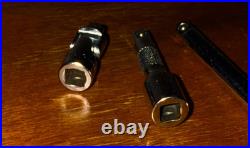 Snap-on 144TMPB 1/4 Drive Socket Set TM30 Ratchet SAE Metric Deep/Shallow