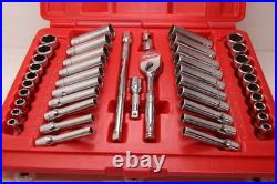 Snap-on 144TMPB 44 Piece 1/4 Drive 6-Point Metric/ SAE General Service Set USA
