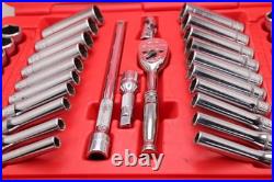 Snap-on 144TMPB 44 Piece 1/4 Drive 6-Point Metric/ SAE General Service Set USA