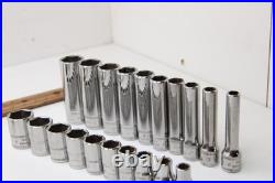 Snap-on 144TMPB 44 Piece 1/4 Drive 6-Point Metric/ SAE General Service Set USA Snap-on 144TMPB 44 Piece 1/4 Drive 6-Point Metric/ SAE General Service Set USA