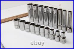 Snap-on 144TMPB 44 Piece 1/4 Drive 6-Point Metric/ SAE General Service Set USA