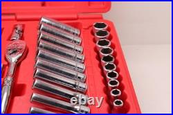 Snap-on 144TMPB 44 Piece 1/4 Drive 6-Point Metric/ SAE General Service Set USA