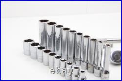 Snap-on 144TMPB 44 Piece 1/4 Drive 6-Point Metric/ SAE General Service Set USA