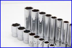 Snap-on 144TMPB 44 Piece 1/4 Drive 6-Point Metric/ SAE General Service Set USA